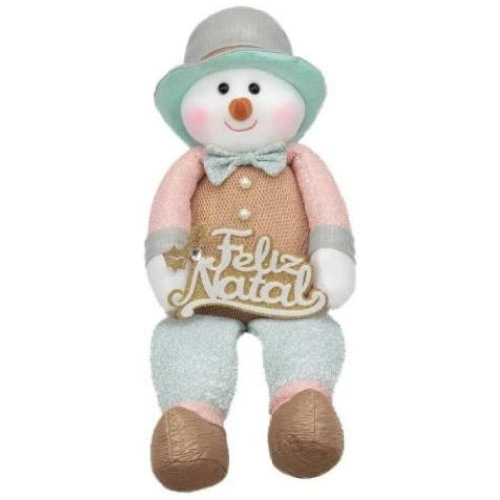 Boneco de Neve Candy Colors - Altura 36cm - Quebra Nozes