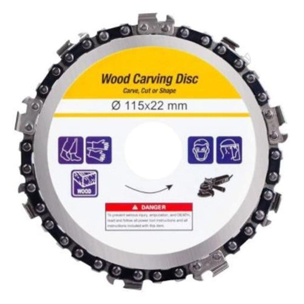 Disco De Esculpimento Em Madeira