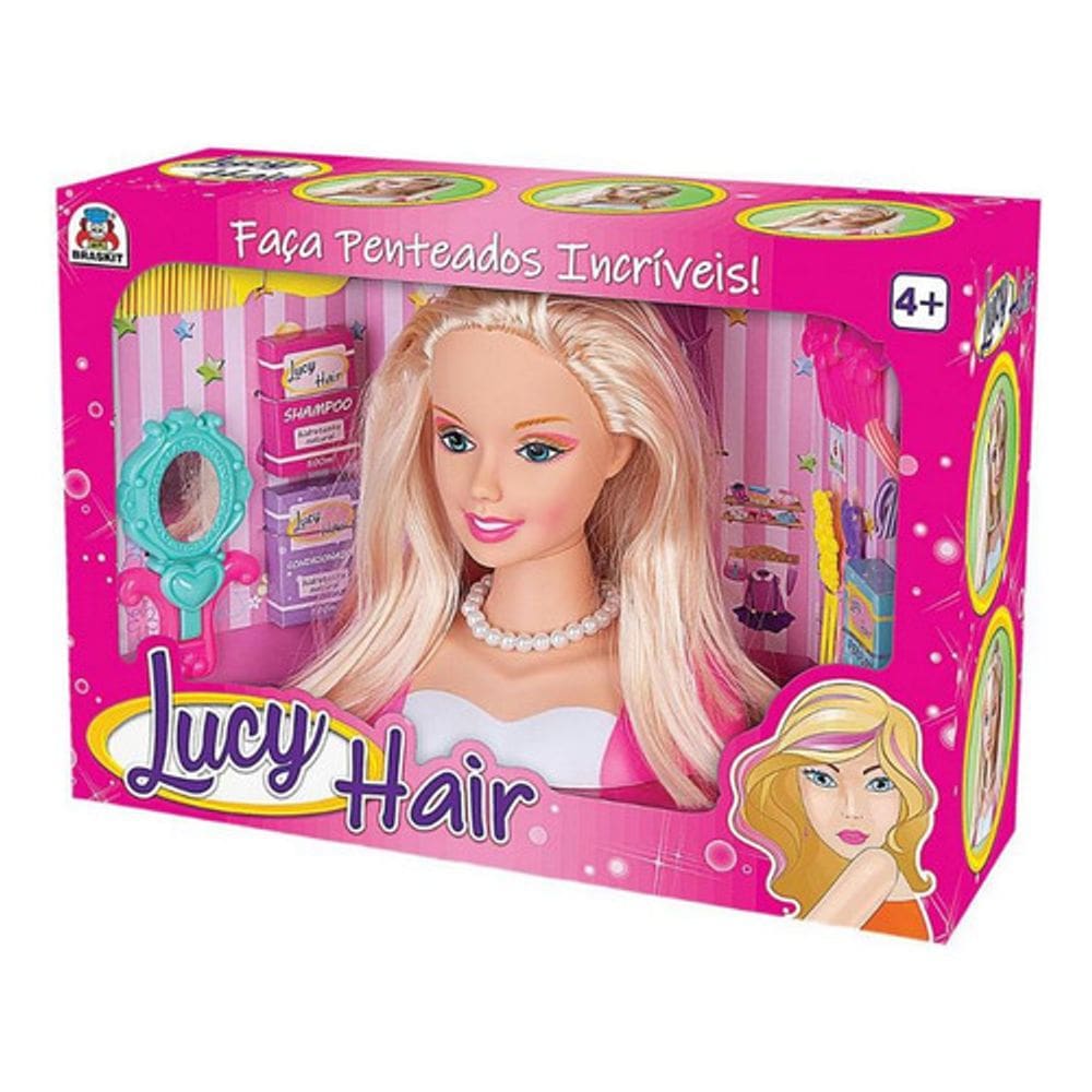 Boneca Lucy Hair - Braskit