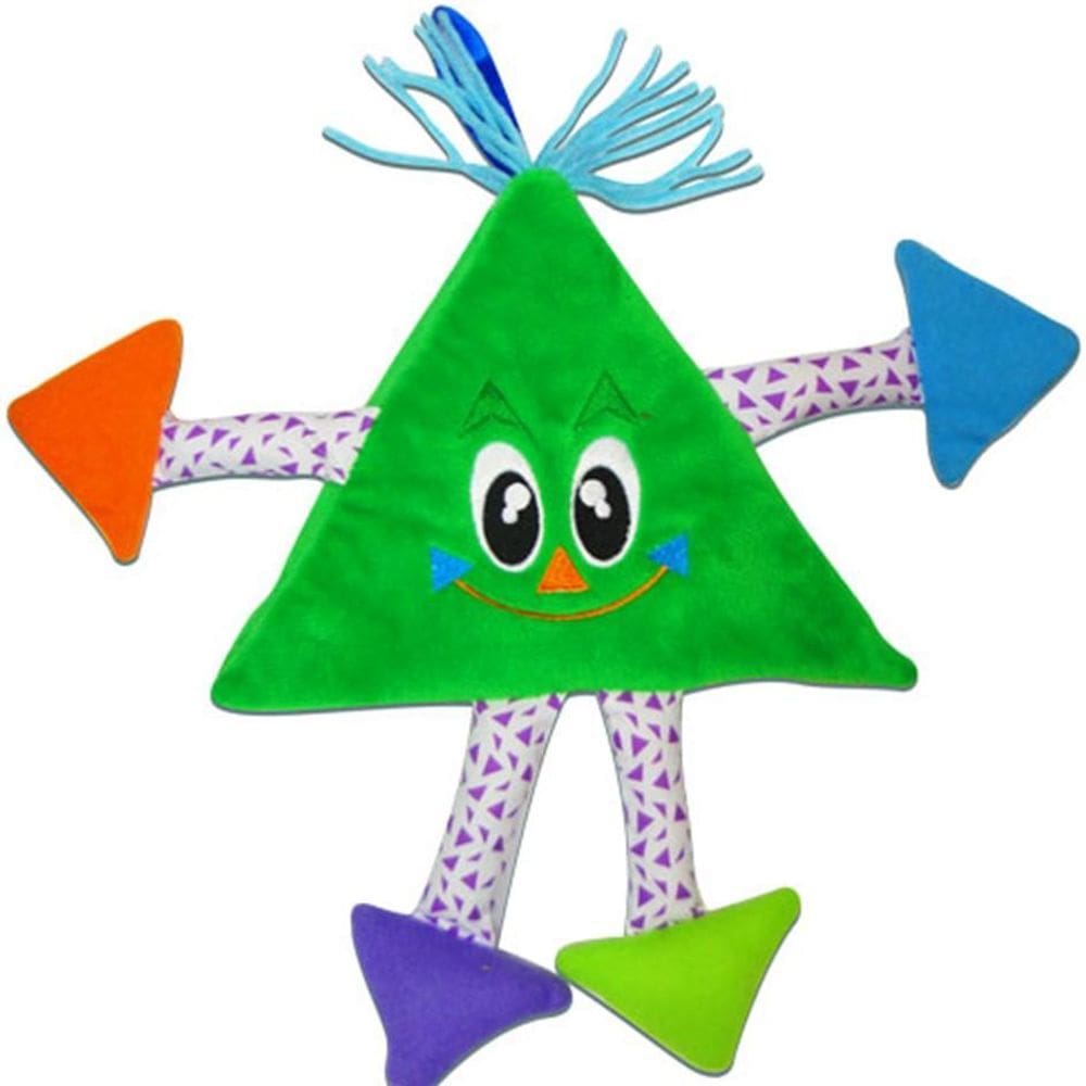 Livro De Pano Formas Divertidas Triângulo - Editora Blu