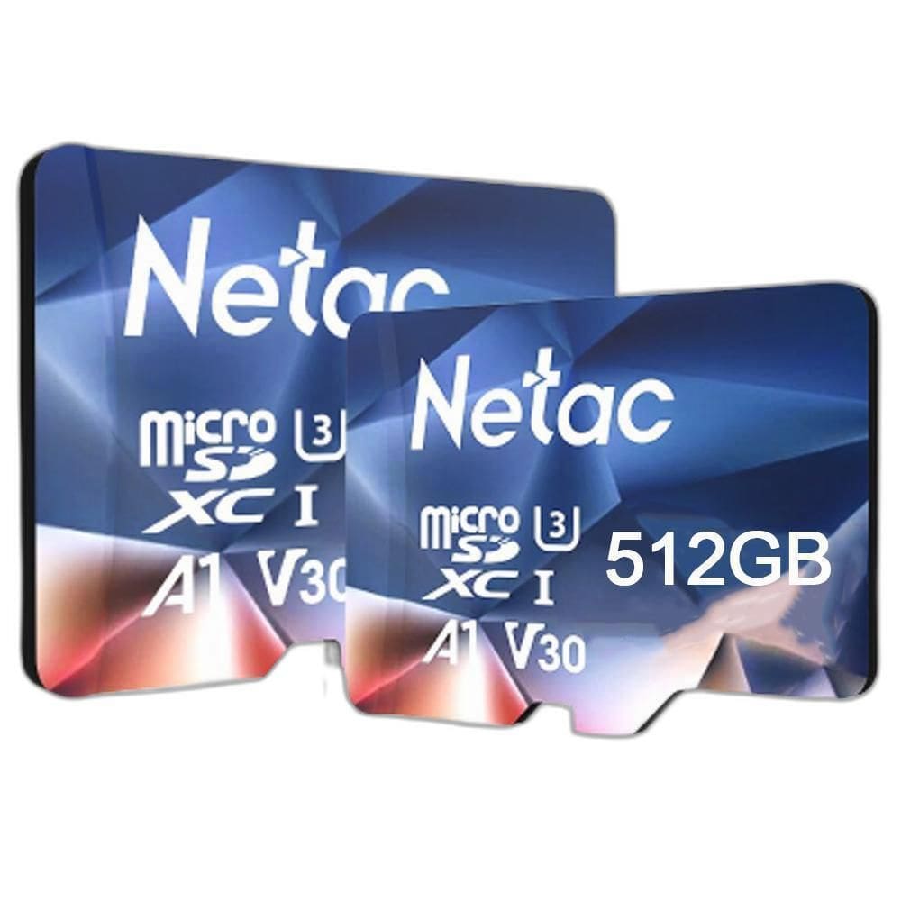 Cartão Micro Sd Netac 512Gb 100Mb/S De Leitura