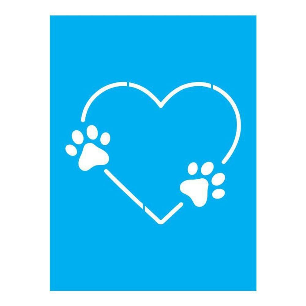 Stencil Tamako Patas - 15X20Cm - Ref A3317