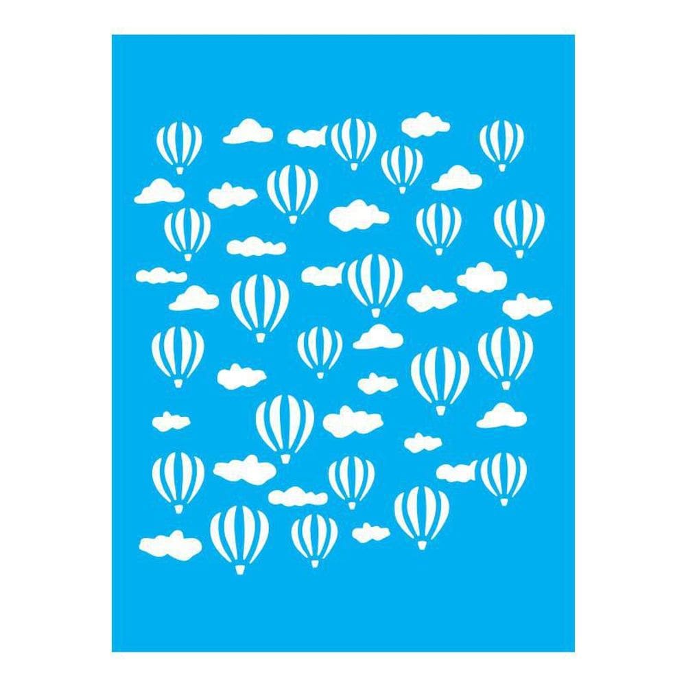 Stencil Tamako Nuvens - 15X20Cm - Ref A3336