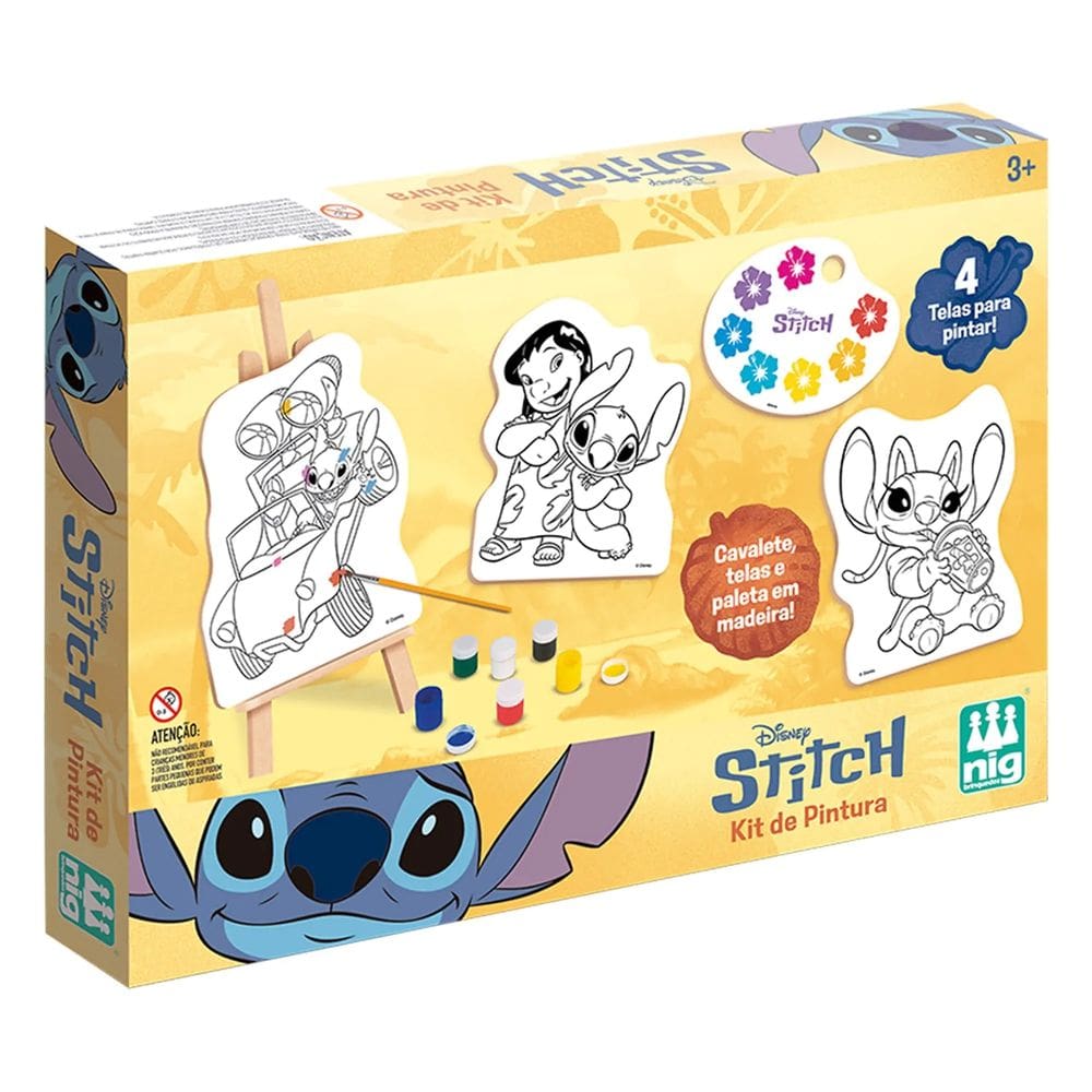 Kit de Pintura Stitch - Nig Brinquedos