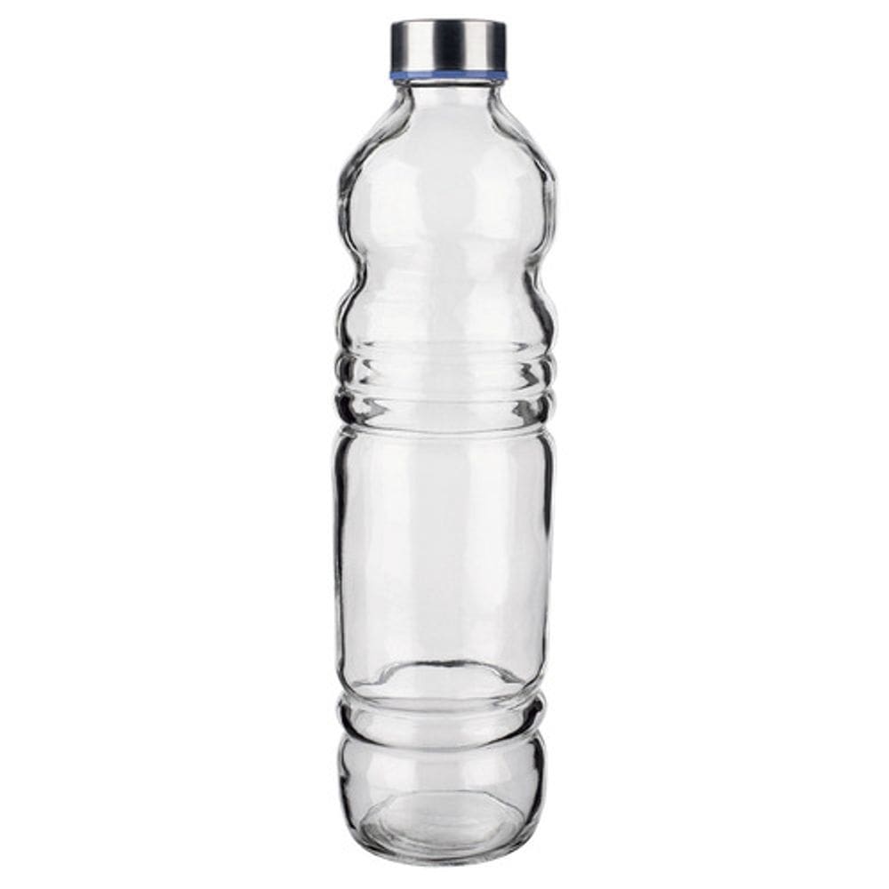 Garrafa de Vidro H2O 1L - Euro Home