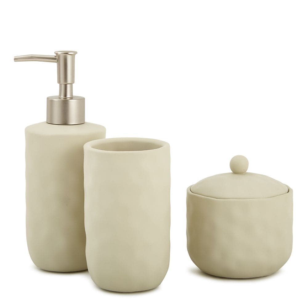 Kit Em Cimento Para Banheiro - 3 Peças