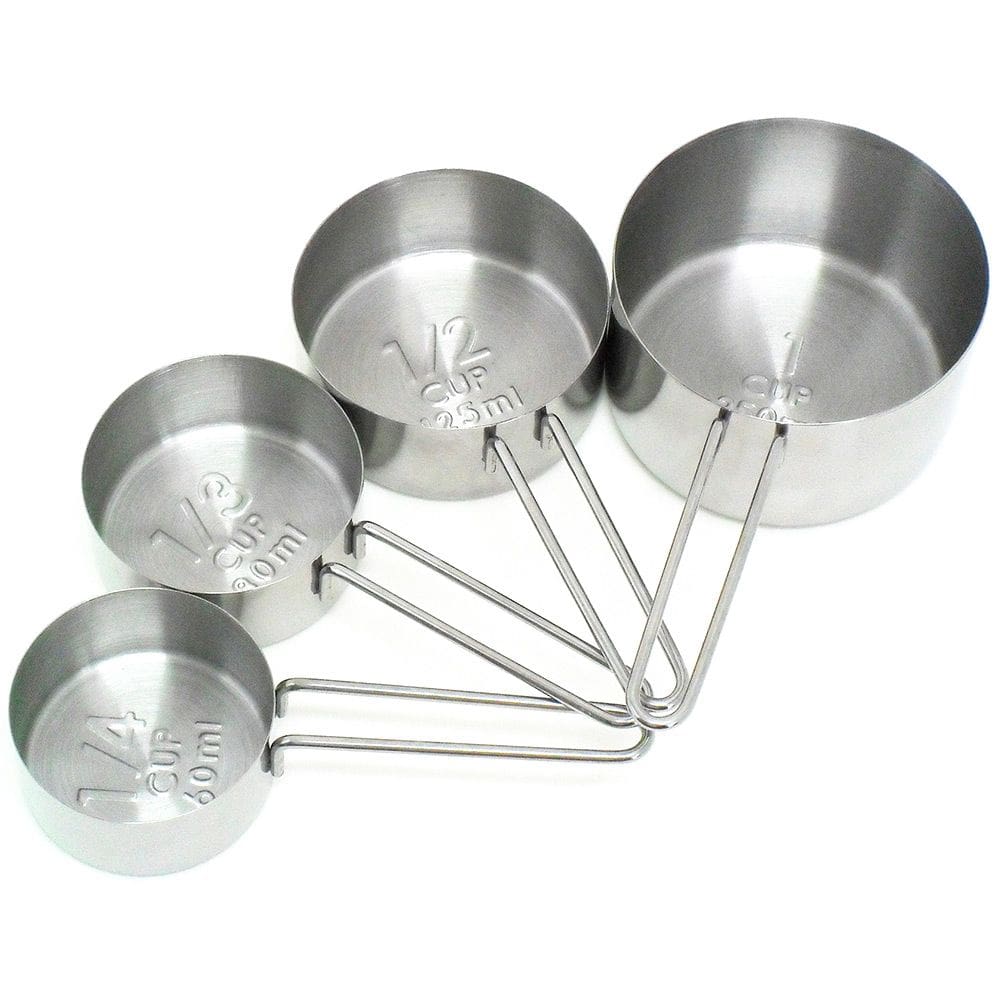 Conjunto de Medidores Tipo Xícara - 4 Peças - Mimo Style
