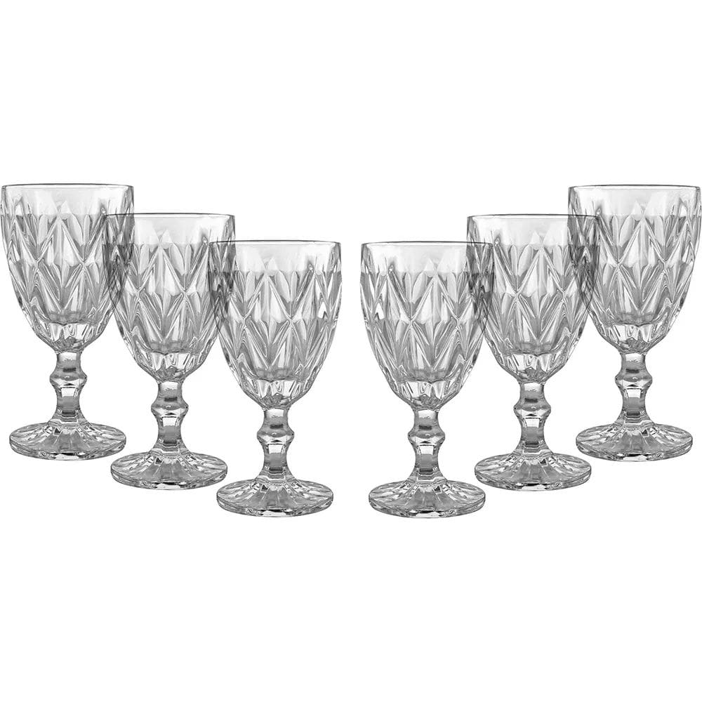 Jogo de Taças para Água Vitral Verre - 6 Peças - 320ml - Mimo Style