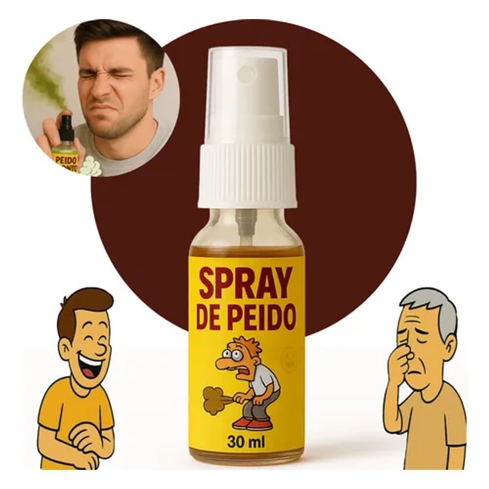 Pegadinha Perfume Que Fede - Spray Do Pum