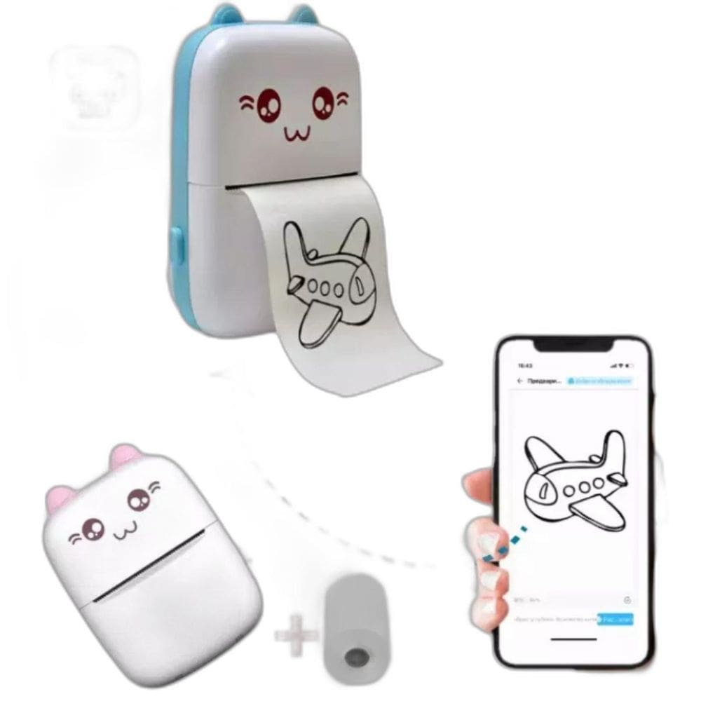 Impressora Termica Gatinho Criança