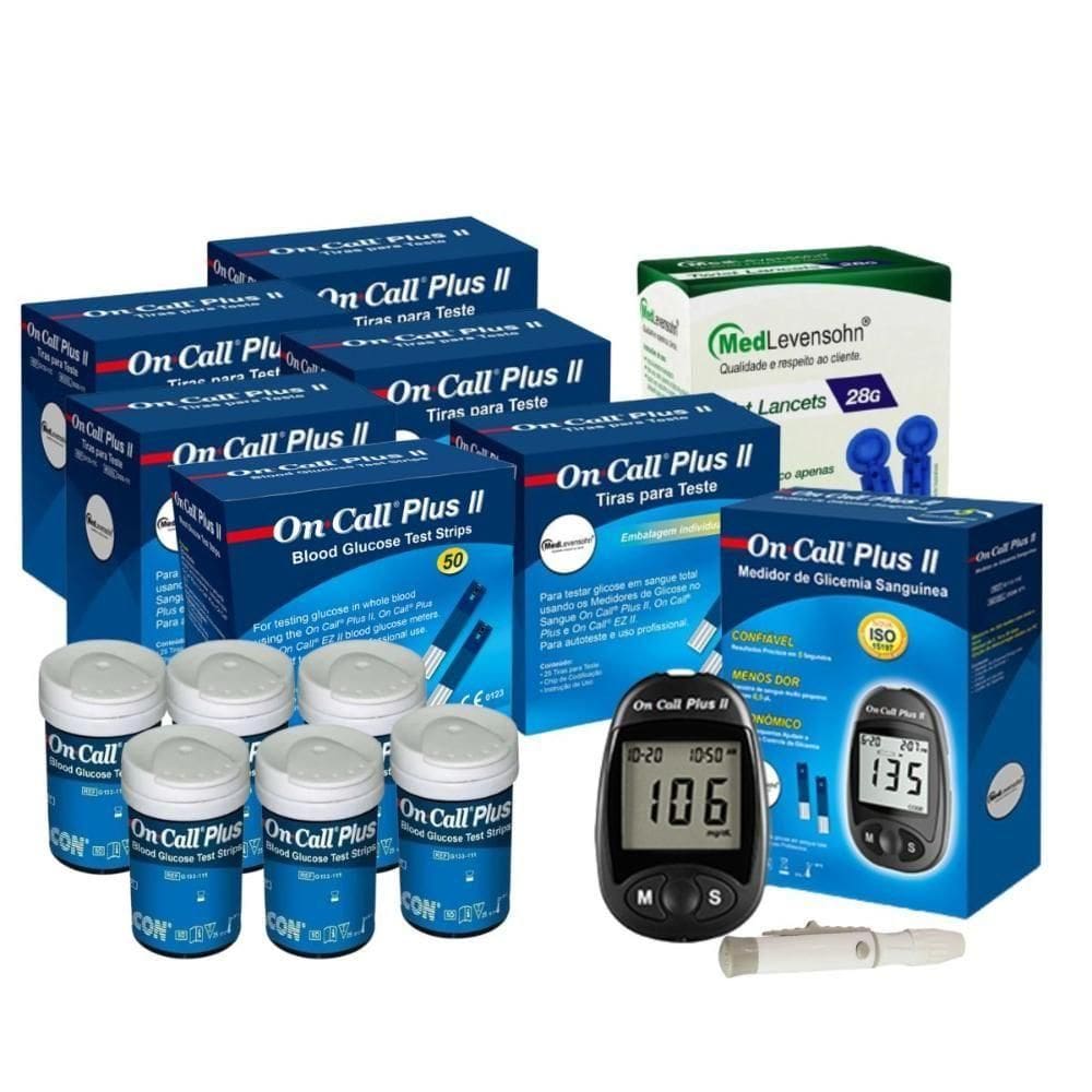 Monitor De + 300 Tiras De + 100 Lancetas