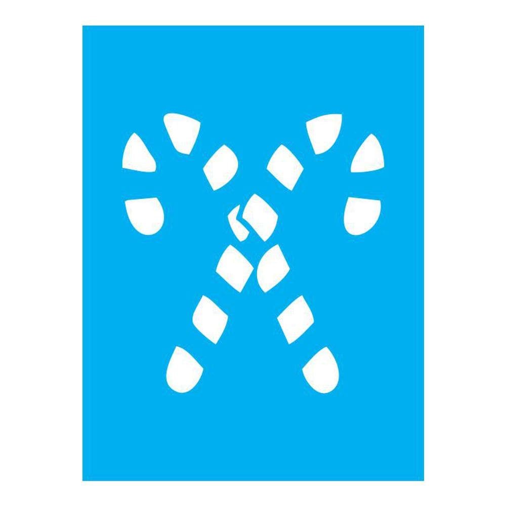 Stencil Tamako Bengalas Natal - 15X20Cm - Ref A3276