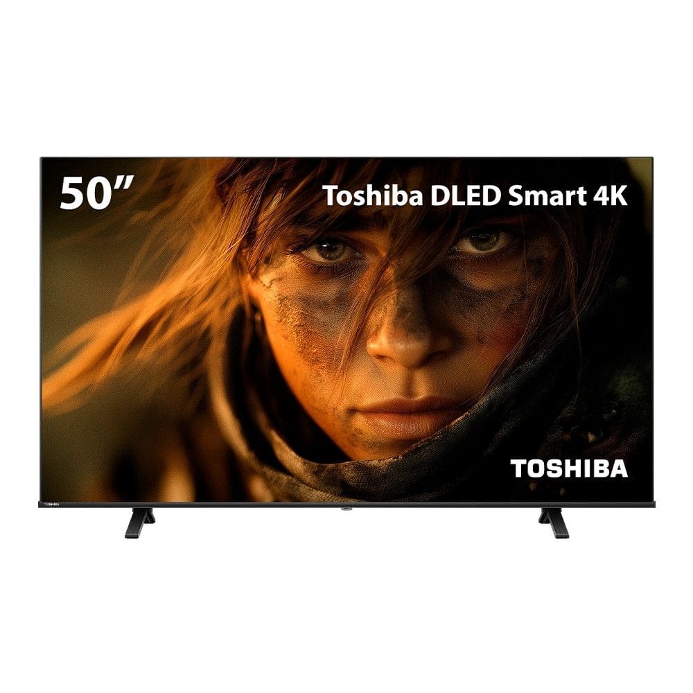 Smart TV DLED 50 4K Toshiba VIDAA 3 HDMI 2 USB Wi-Fi