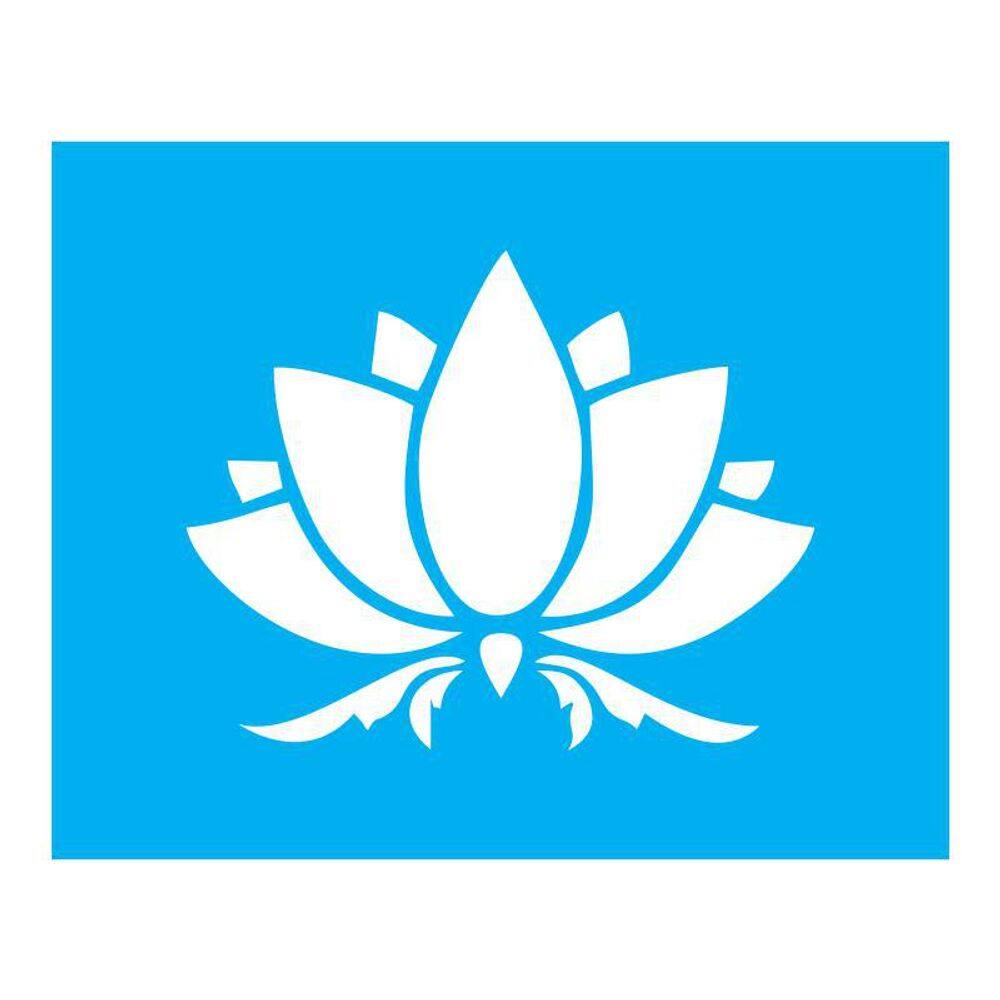 Stencil Tamako Floral - 20X25Cm - Ref B561