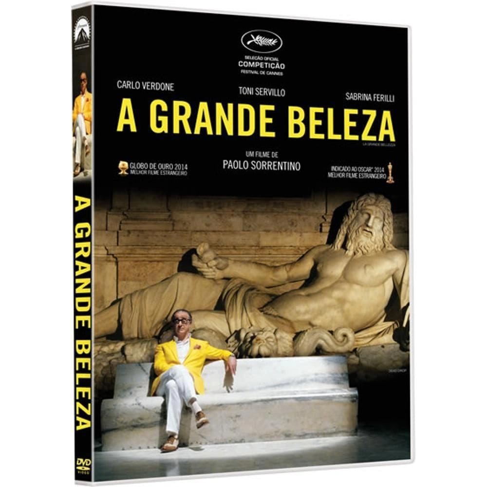 Dvd A Grande Beleza - Paolo Sorrentino - Oscar 2014