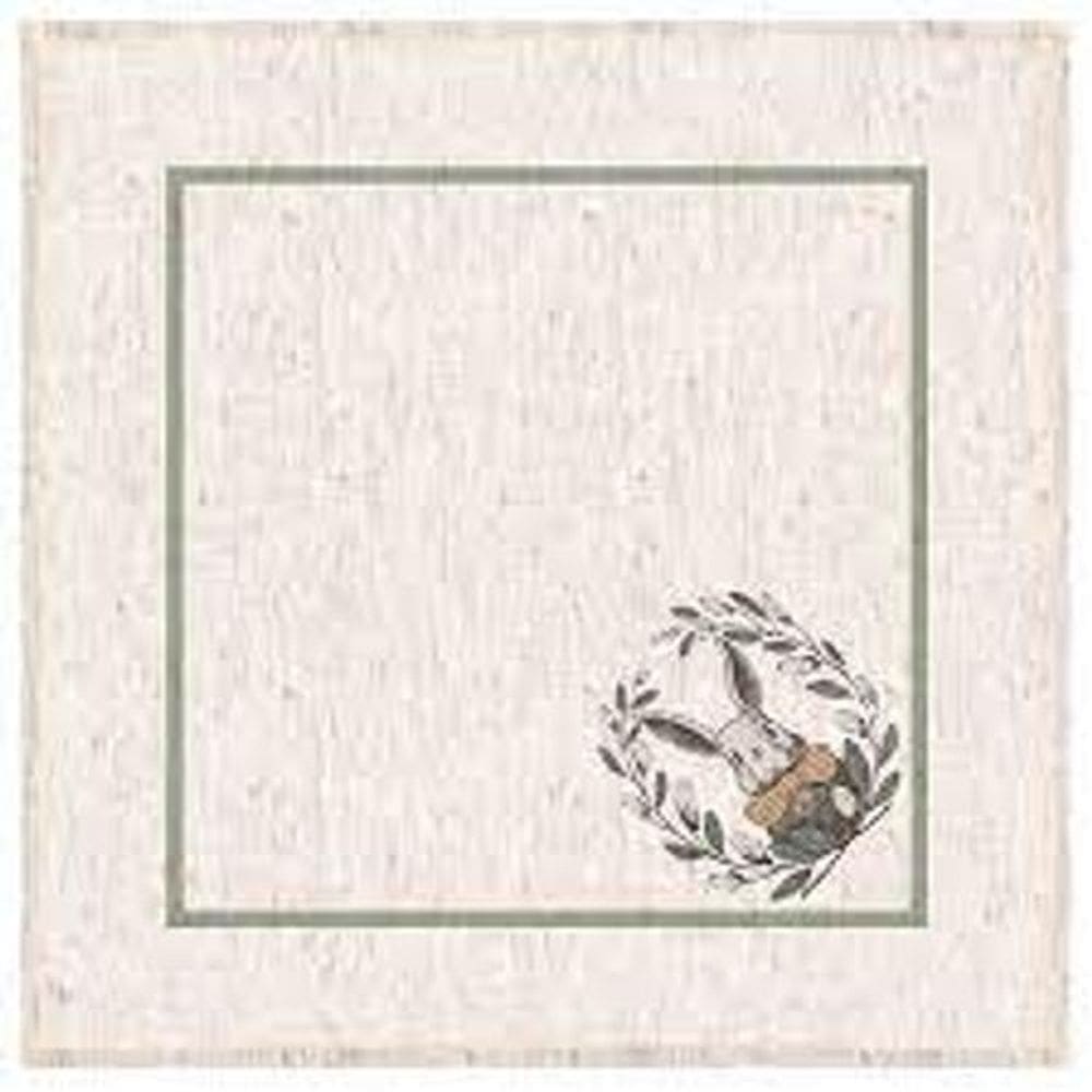 Guardanapo Linho Páscoa 42X42 - Decortextil