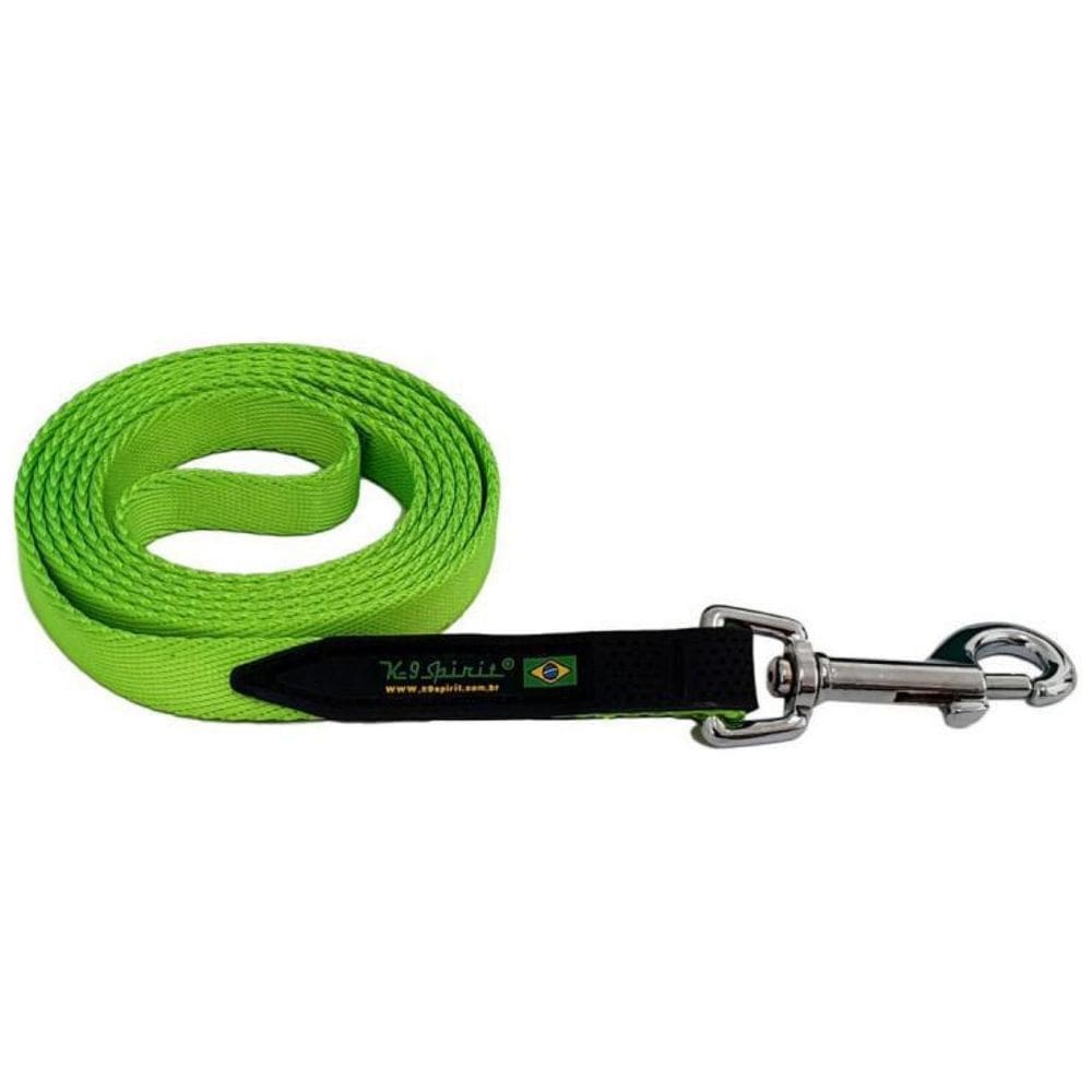 Guia Poliéster K-9 Spirit Verde Ctrico 1,5M - M