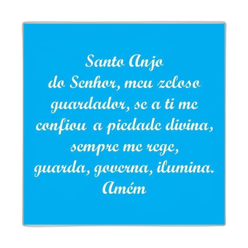 Stencil Tamako Santo Anjo - 30X30Cm - Ref 9911