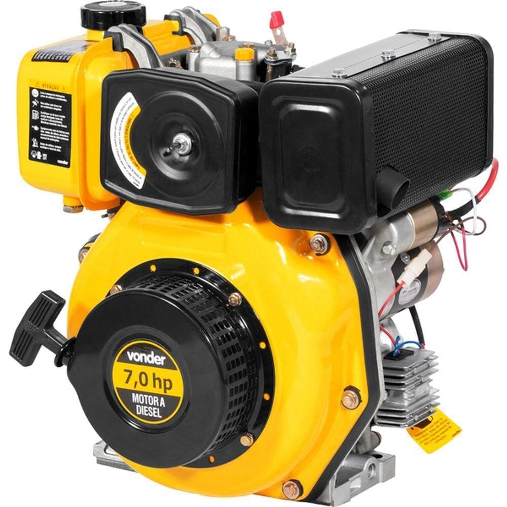 Motor à Diesel 7hp 4 Tempos Manual - Vonder