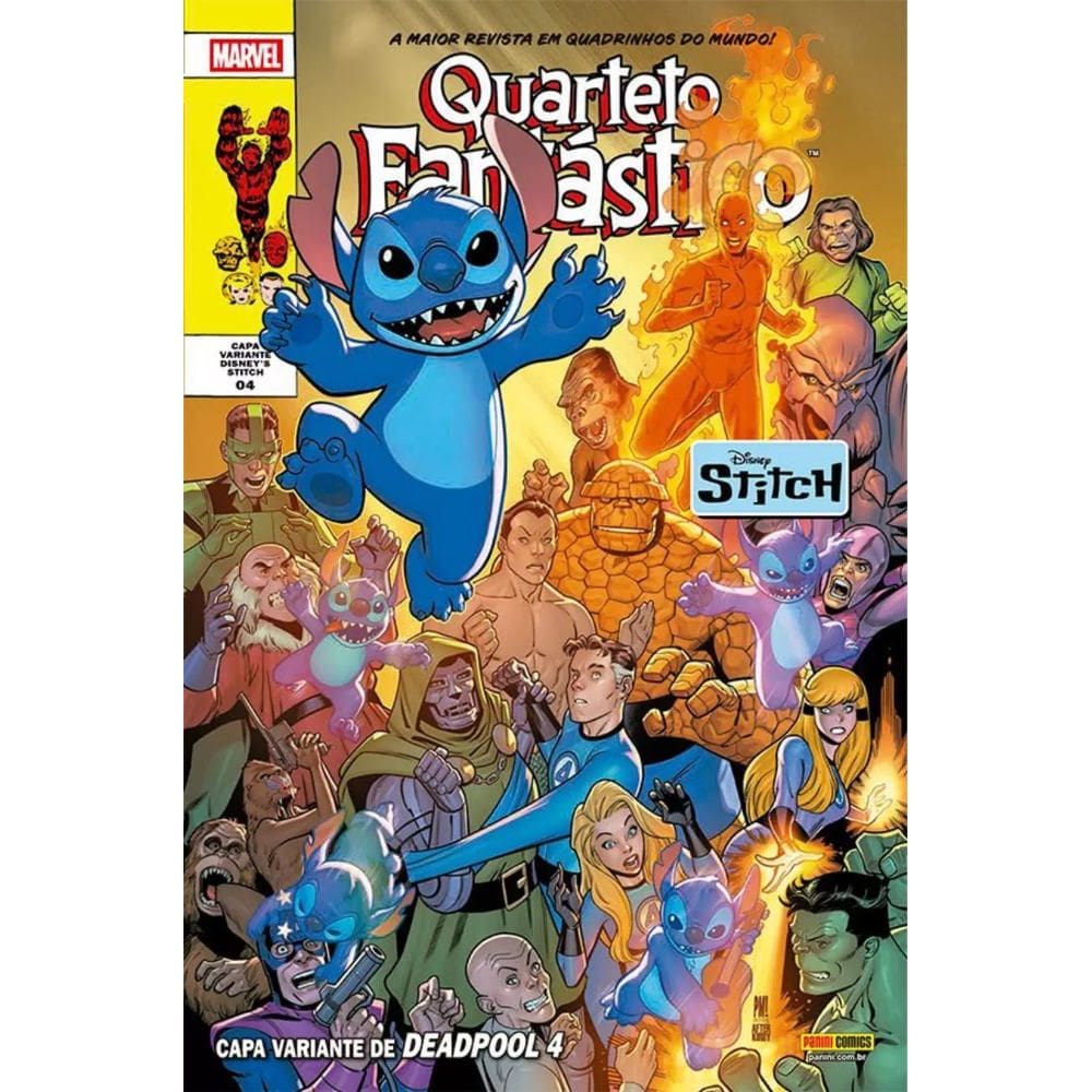 Deadpool (2025) 04 - Capa Variante Stitch