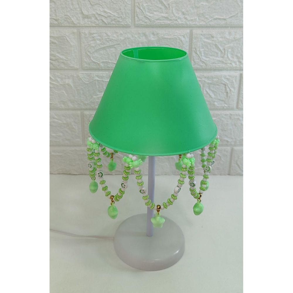 Luminária Infantil Estrela Verde Decoração Quarto De Bebê