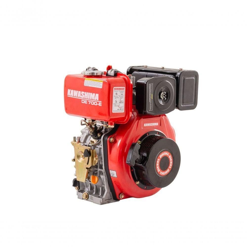 Motor Estac Diesel De-700e 296cc 7hp P. Elétrica Tanque 3,5l