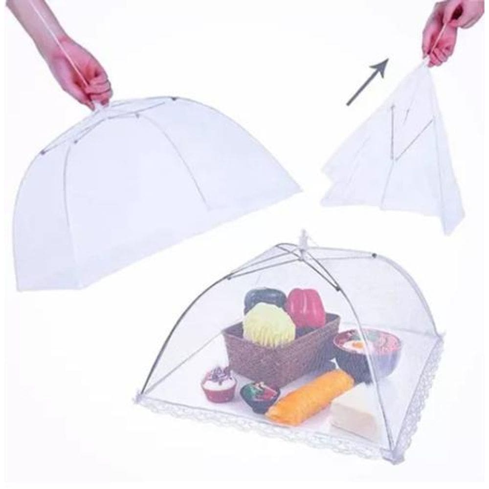 Tela Protetora Para Alimentos Tela Mosquiteiro Tule 35Cm