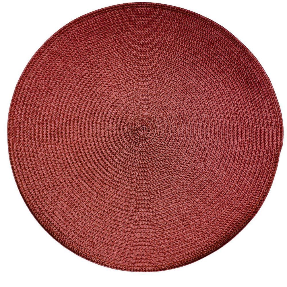 Kit 4 Sousplats Yoi Bordo 38Cmx38Cm