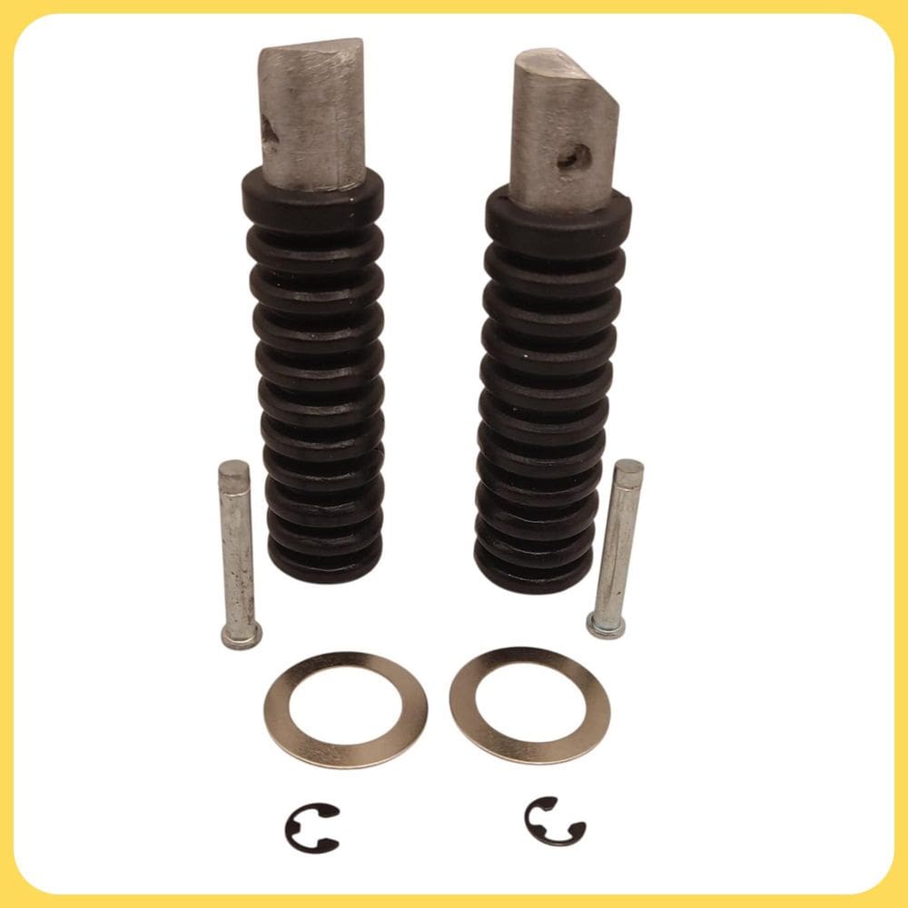 Pedaleira Traseira Honda Biz 100 Biz 125 Pop 100 Aluminio