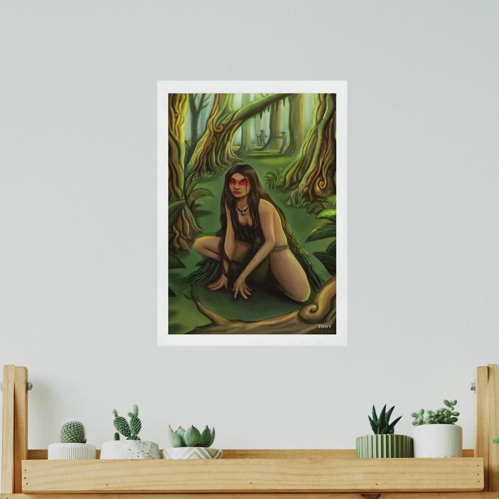 Quadro Decorativo Comadre Fulozinha 33X24Cm