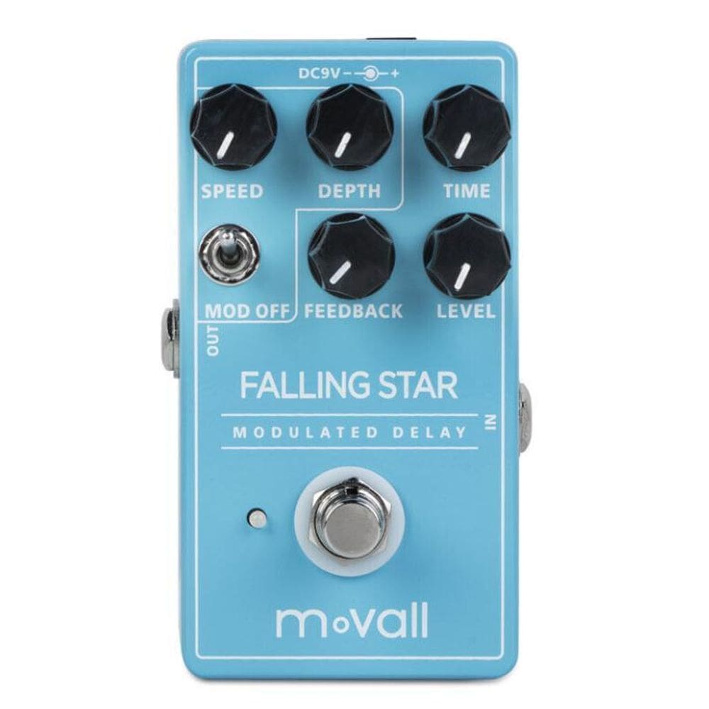 Pedal Guitarra Movall Falling Star Modulated Delay