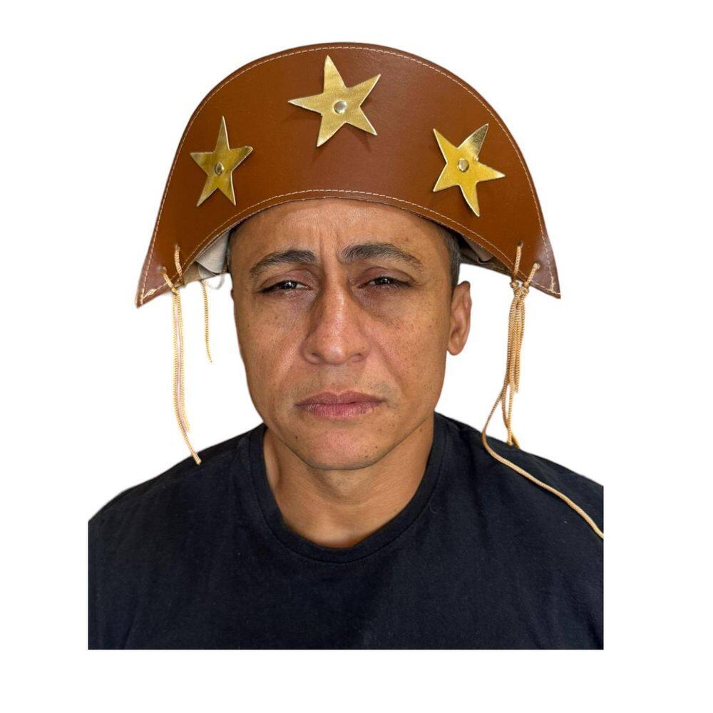 Chapeu Maria Bonita Fantasia Cangaceiro Lampião- 1Un