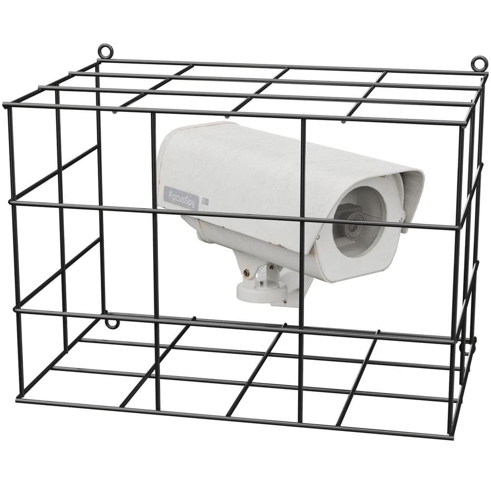 Gaiola Grade De Proteção Retangular Para Câmera De Segurança