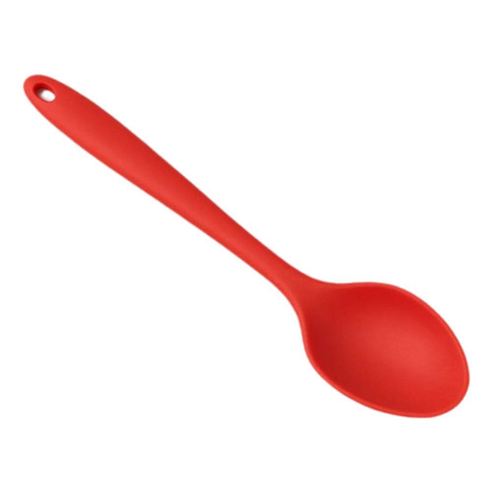 Colher De Silicone 27cm Resistente Jjb Utilidades Vermelho