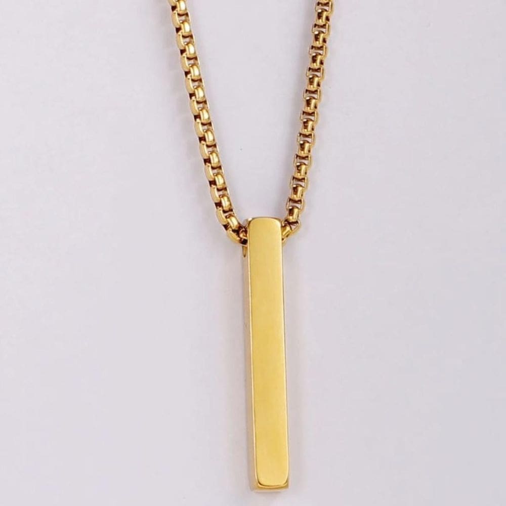 Corrente Luxo Gargantilha Barrinha 4 Cores