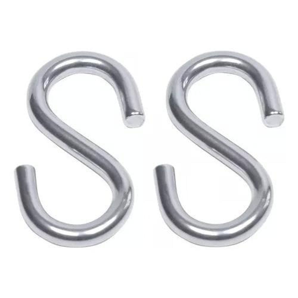 Kit 2 Ganchos Suporte Saco De Pancadas Rede Cadeira Teto