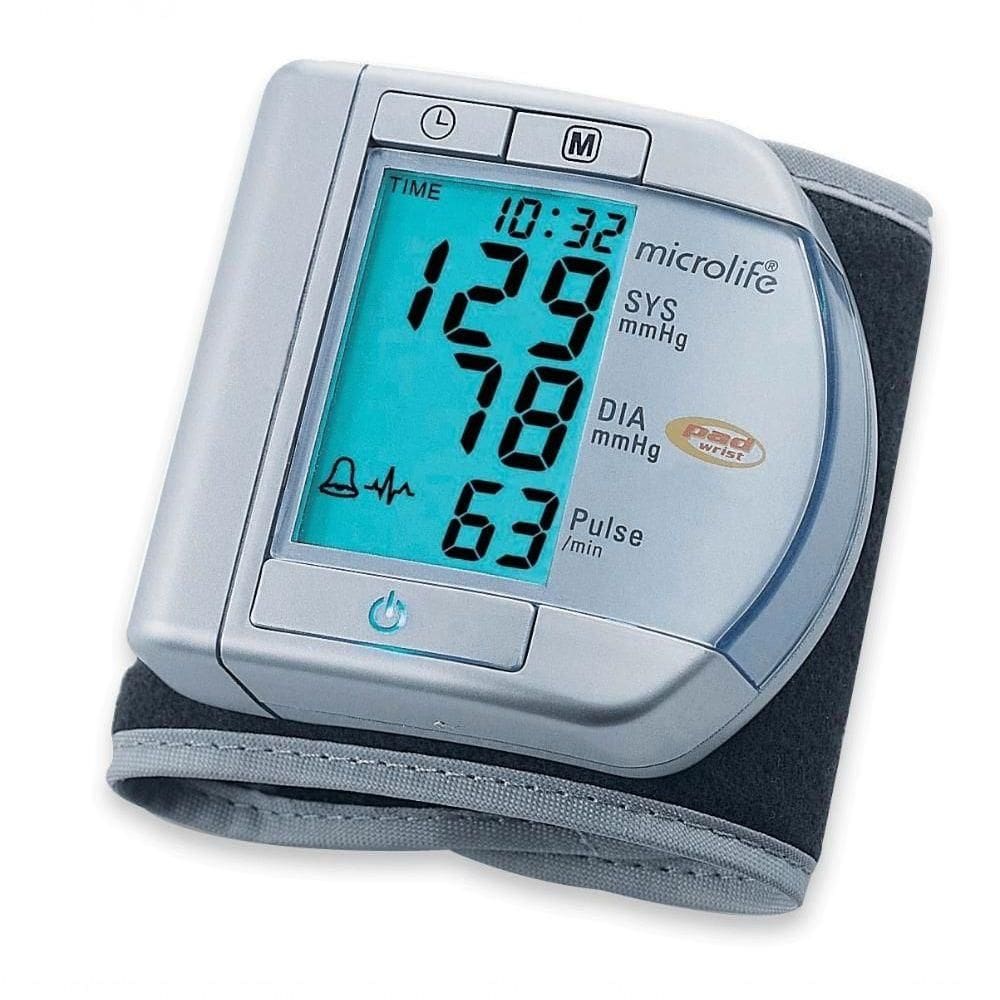 Aparelho De Pressão Arterial De Pulso Prata Bpw100 Microlife