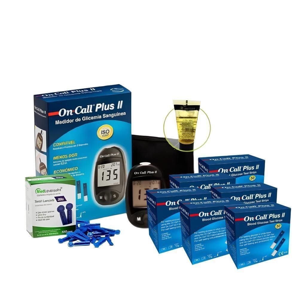 Monitor De + 300 Tiras + 100 Lancetas + 1 Lí