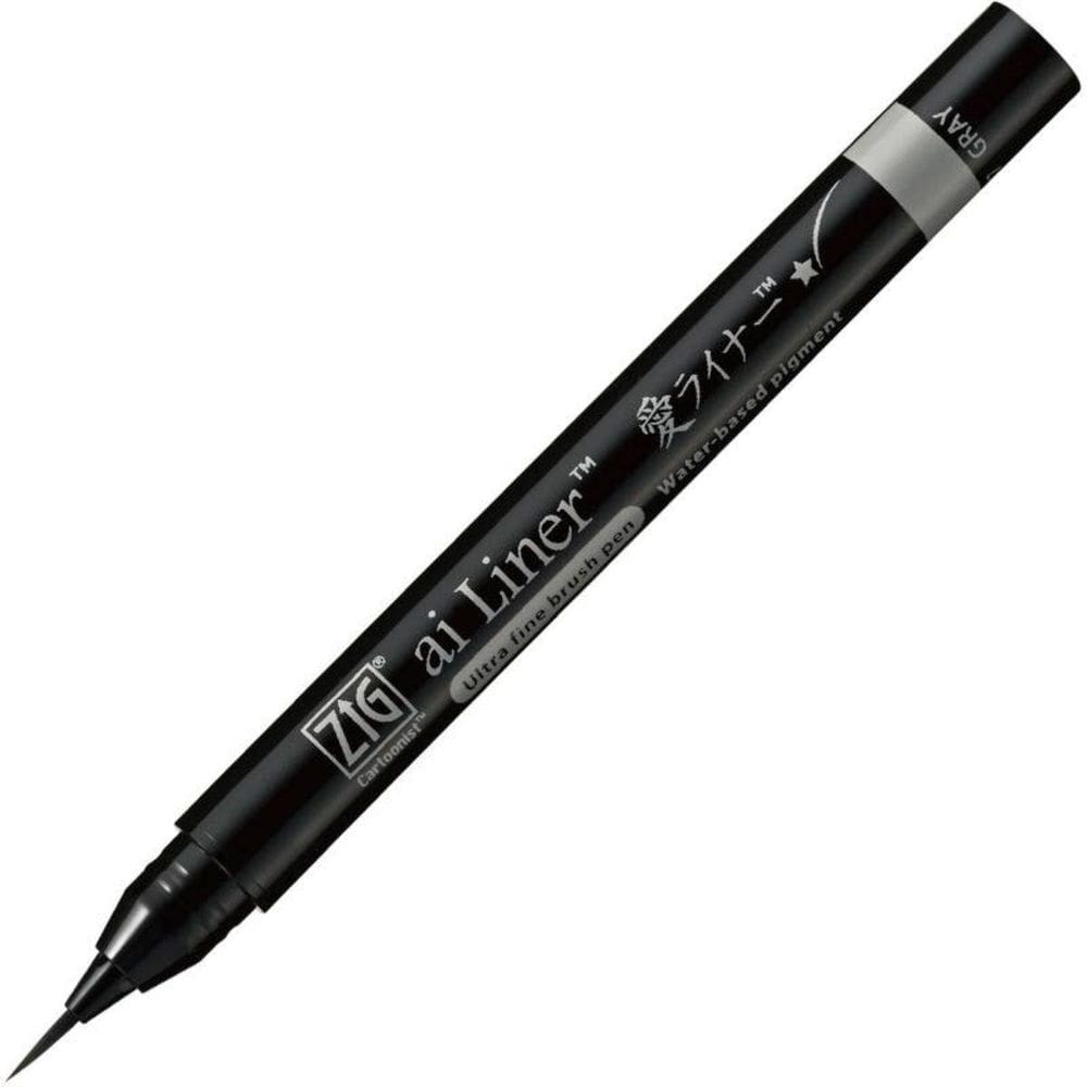 Caneta Brush Ultra Fine Zig Cartoonist Ai Liner Gray