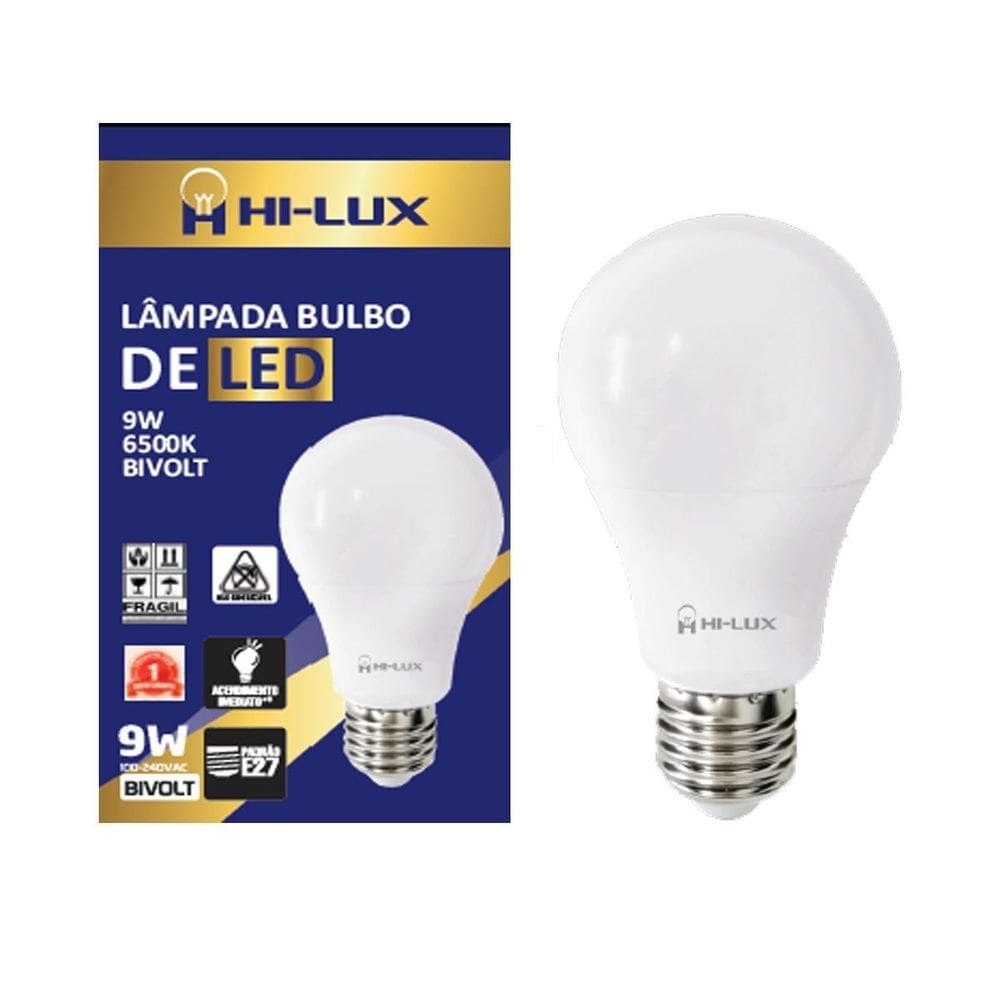 Lampada De Led 9W 6500K