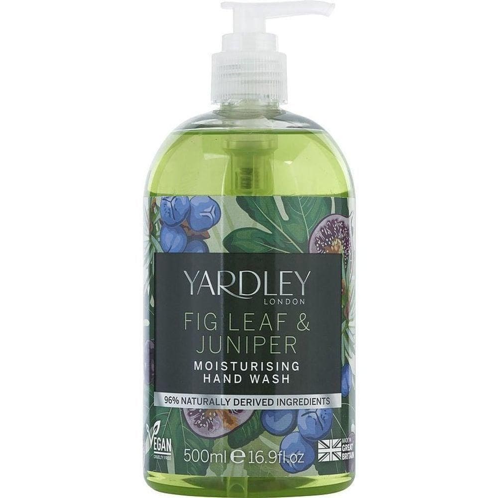 Sabonete Feminino Yardley Fig Leaf & Juniper Para As Mãos 500 Ml
