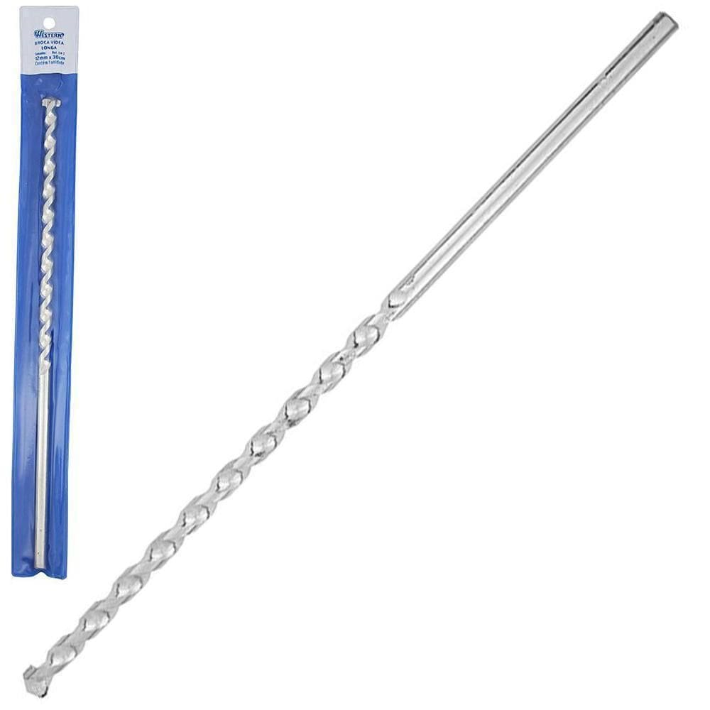 Broca De Videa Longa Para Concreto 12Mm 30Cm