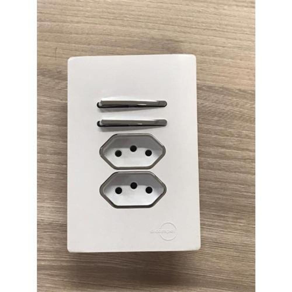 Cj Int Duplo + Tomada Dupla 20A Suporte