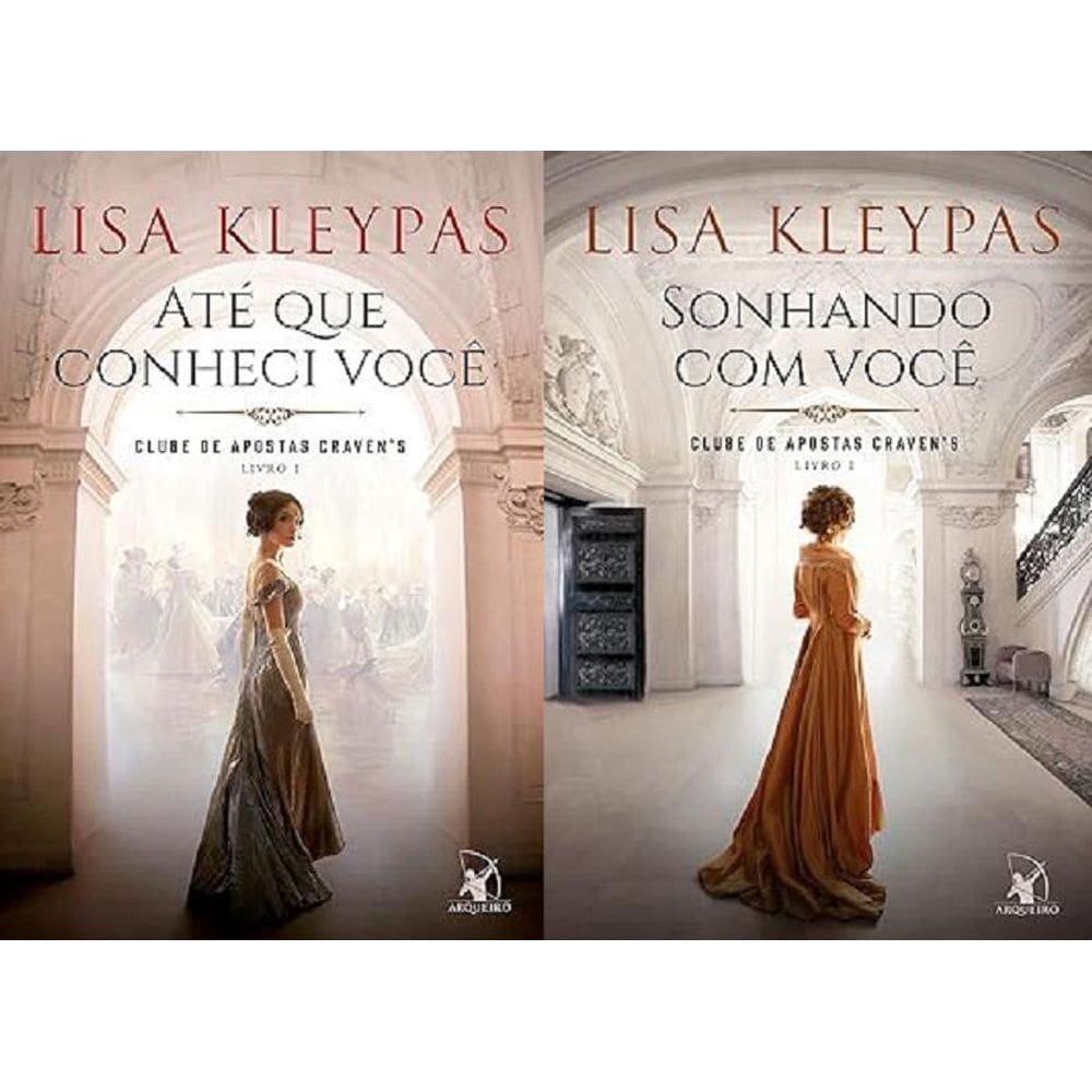 Kit 2 Livros Lisa Kleypas Clube Apostas Cravens Até Que