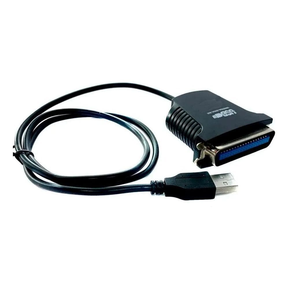Cabo Conversor Externo Scanner Usb Paralela 36 Pinos