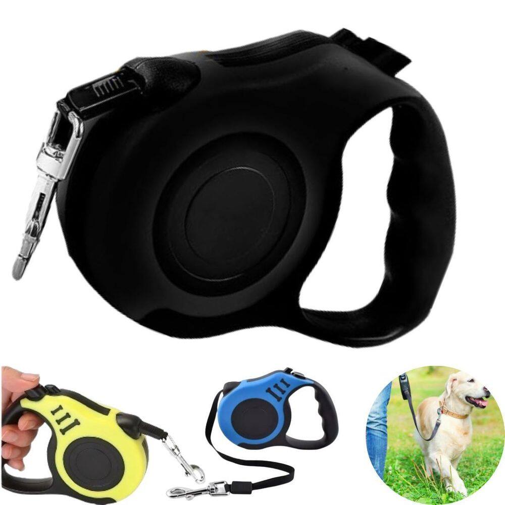 Guia Retrátil Pet 5M Passeio Seguro Leve