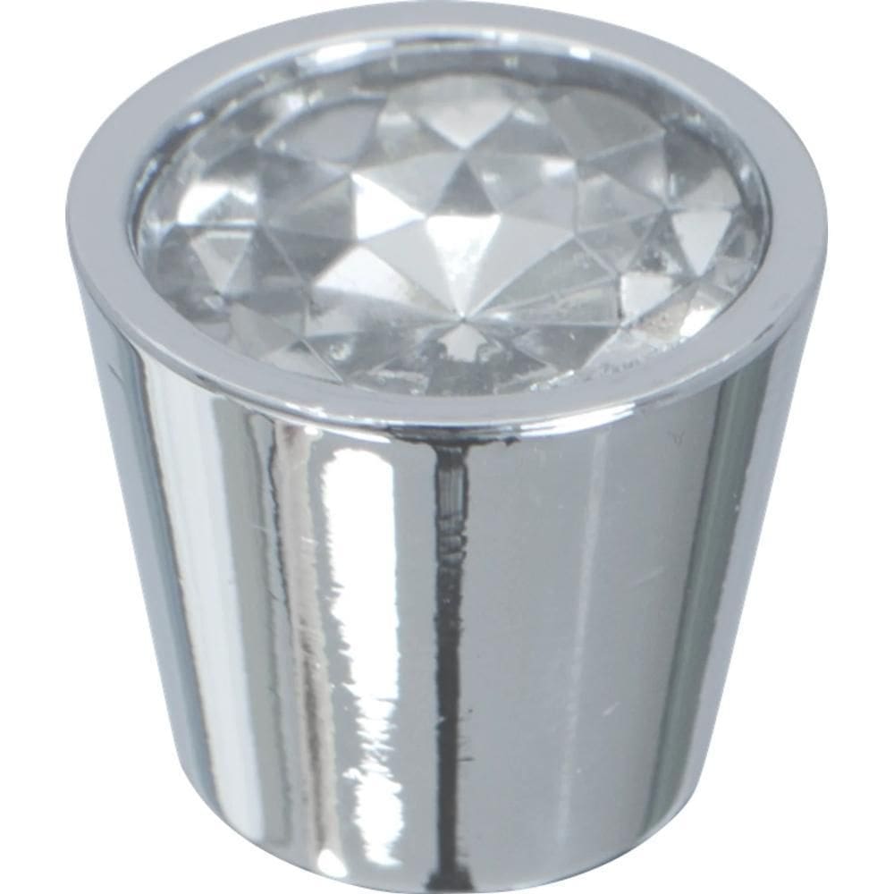 Puxador Móvel Cristal Dexter Cromado - Torralba