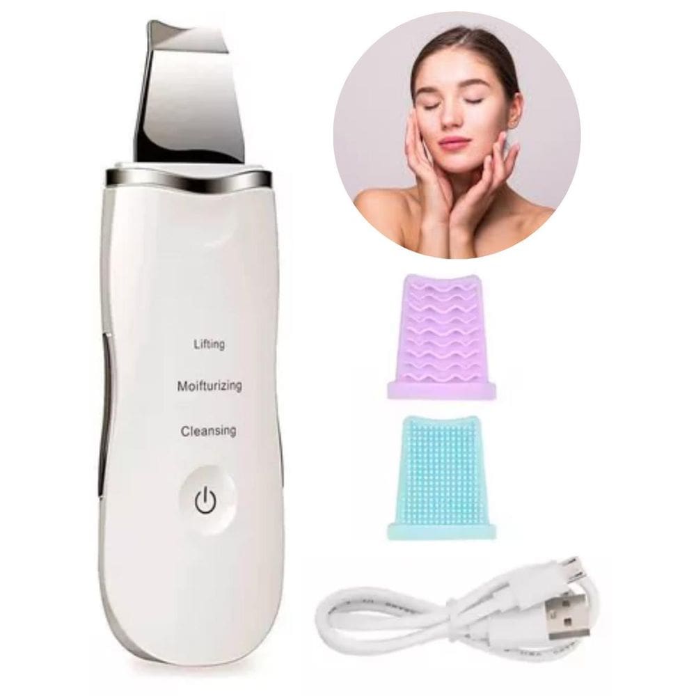 Peeling Ultrasônico Portátil: Toque Perfeito