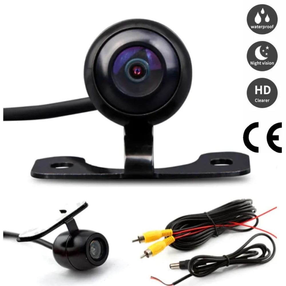 Câmera De Ré Borboleta Universal Para Qualquer Tipo De Carro