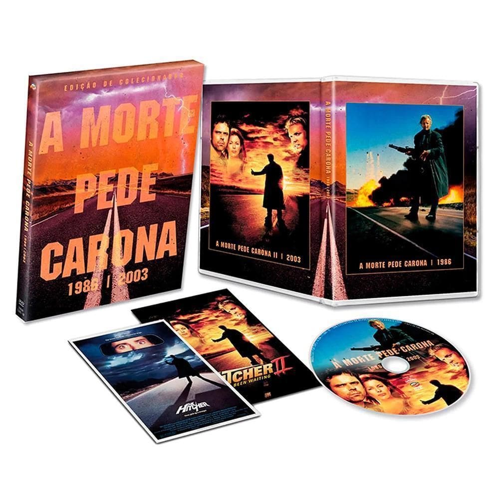 Box Dvd - Coleção A Morte Pede Carona - 2 Filmes